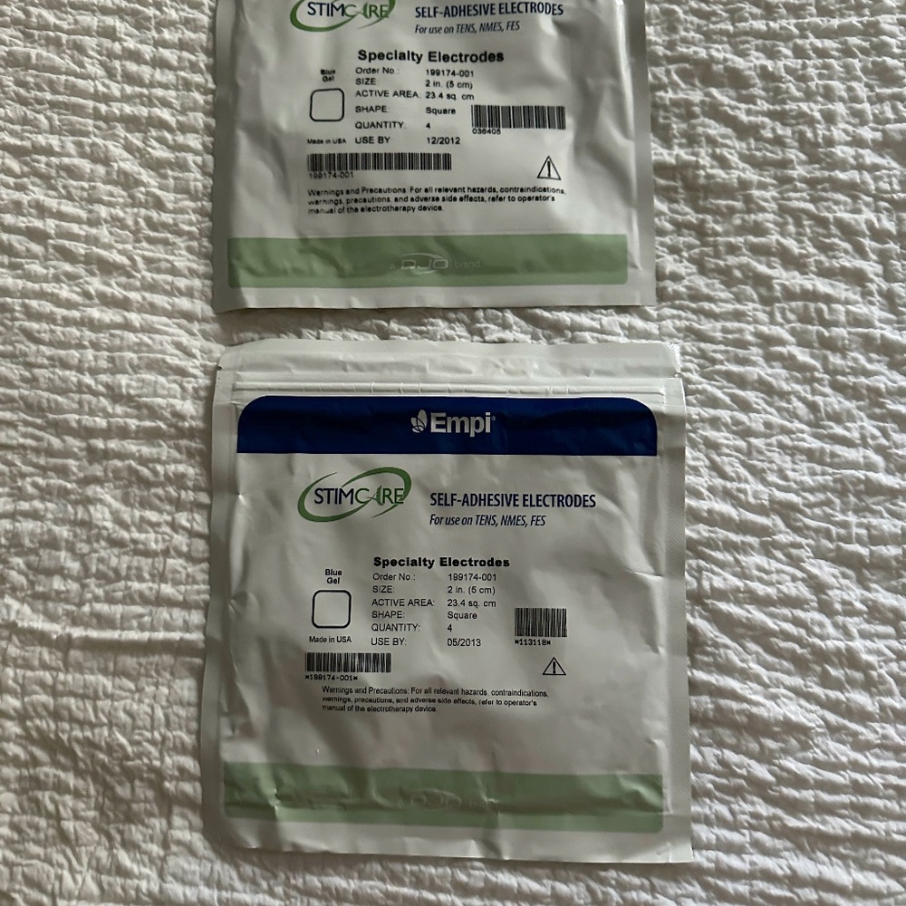 EMPI SELF-ADHESIVE ELECTRODES FOR USE ON TENS, NMES, FES